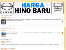 Tablet Screenshot of hargahinobaru.com